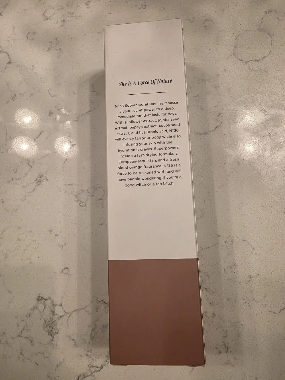 Lux Unfiltered N°36 On Holiday Hydrating Self Tanning Mousse in Blood Orange
